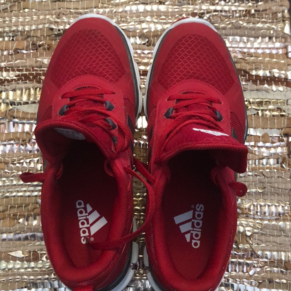 adidas Red Men's Athletic Sneakers